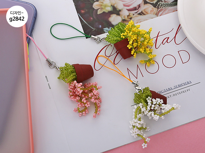 g2851 (꽃화분핸드폰줄)